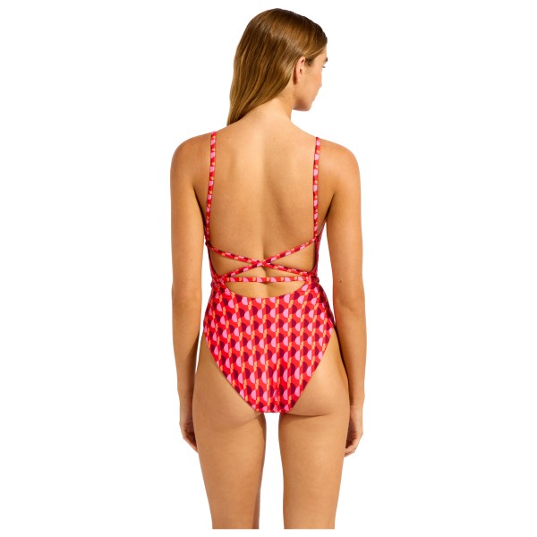Seafolly - Women's Sorrento Reversible Square Neck One Piece - Swimsuit