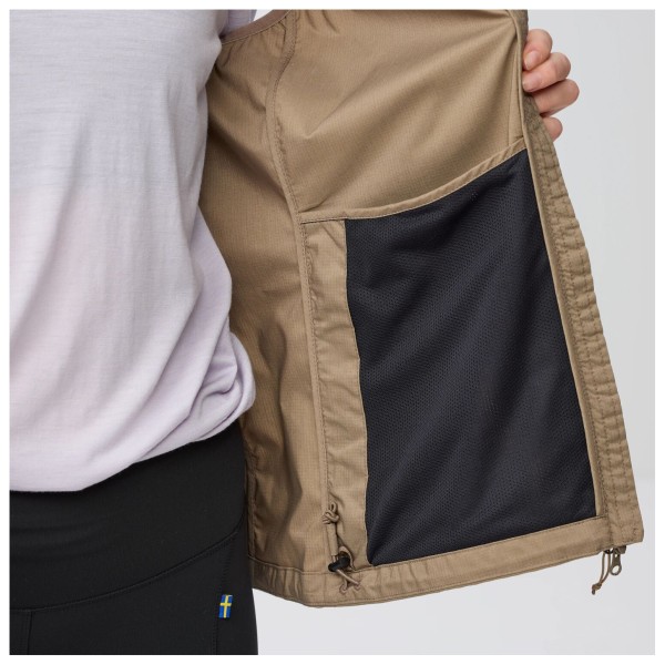 Fjällräven - Women's Abisko Vest - Vindtæt vest