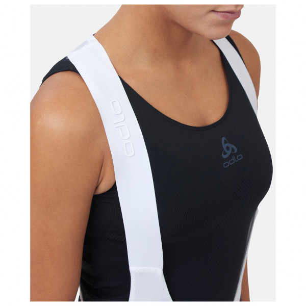 Odlo - Women's Tights Short Suspenders Zeroweight - Cycling bottoms