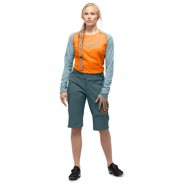 Norrøna - Women's Fjørå Flex1 Heavy Duty Shorts - Pantalones de ciclismo
