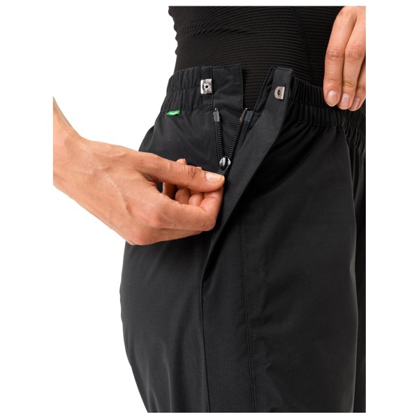 Vaude - Women's Yaras Rain Zip Pants IV - Velohose