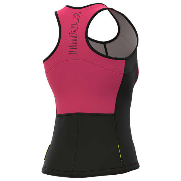 Alé - Women's Color Block Top Solid - Maillot de ciclismo sin mangas