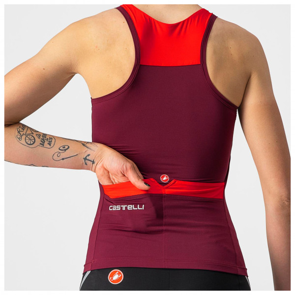 Castelli - Women's Solaris Top - Maillot de ciclismo sin mangas