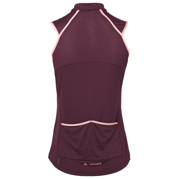 Vaude - Women's Posta Full Zip Tricot SL - Maillot de ciclismo sin mangas