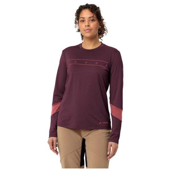 Vaude - Women's Qimsa L/S Logo Shirt - Cykeljersey