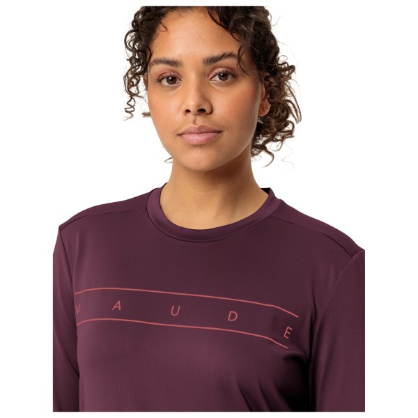 Vaude - Women's Qimsa L/S Logo Shirt - Cykeljersey