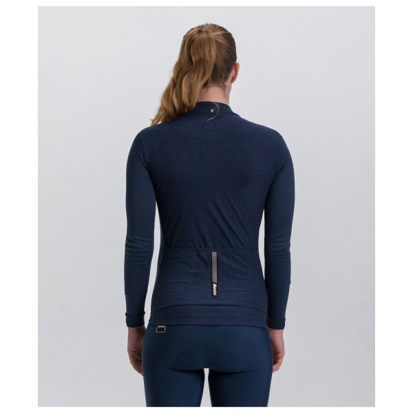 Santini - Women's Pure Block Colour Thermal Cycling Jersey - Maillot de ciclismo