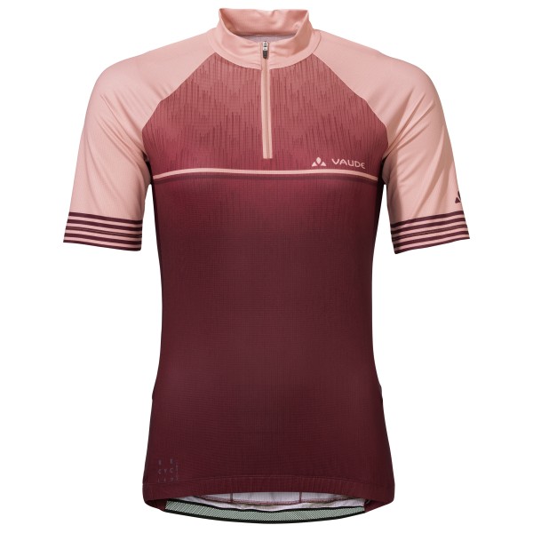 VAUDE Women's Advanced Tricot IV Cycling Jersey - Breathable, 3 Back Pockets, Sustainable Material