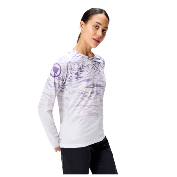 Endura - Women's Marble LTD Printed L/S Tee - Cykeljersey