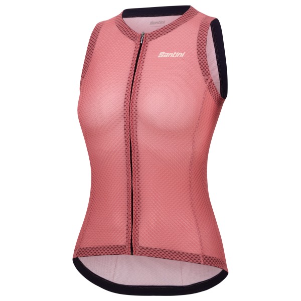 Santini - Women's Opal Sleeveless Jersey - Maillot de ciclismo sin mangas