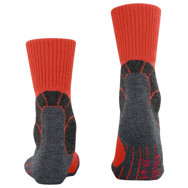 FALKE Uomo TK1 Wool Calzini Da Escursionismo Imbottitura Spessa Calze Da Trekking Anti-vesciche Calde Termiche Traspiranti Asciugatura Rapida Termoregolanti Antiodore Lana Filo Funzionale 1 Paio