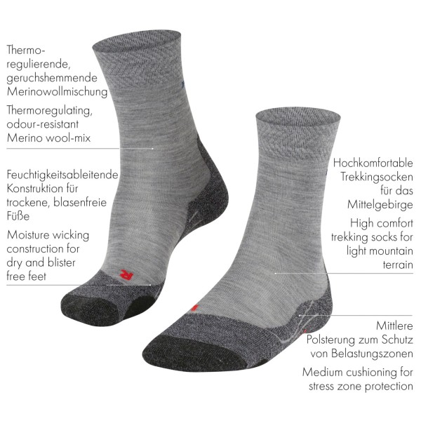Falke - TK2 Melange - Calcetines de trekking