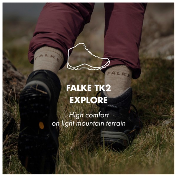 Falke - TK2 Melange - Vandringsstrumpor
