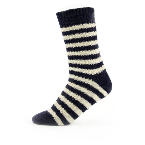 Hirsch Natur, Plush Striped Socks For Babies And Toddlers, 100