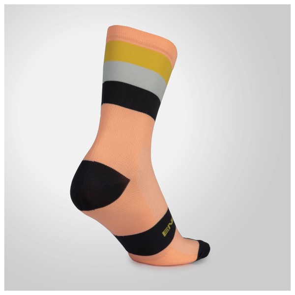 Endura - Bandwidth Striped Socks - Cykelstrumpor