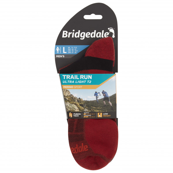 Bridgedale - Trail Run Ultralight Merino Sport Low I - Loopsokken