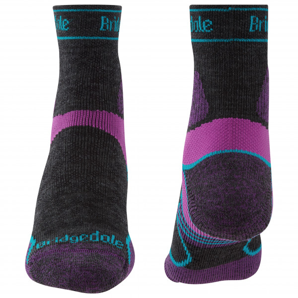 Bridgedale - Women's Trail Run Lightweight Merino Sport 3/4 Crew I - Calcetines de running