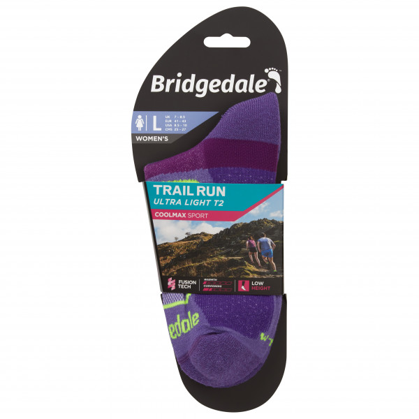 Bridgedale - Women's Trail Run Ultralight Coolmax Sport Low I - Calcetines de running