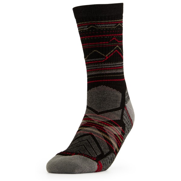 Smartwool - Performance Hike Light Cushion Mountain Range Pattern Crew - Vaellussukat
