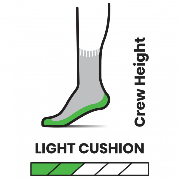 Smartwool - Kid's Hike Light Cushion Crew - Calcetines multifuncionales