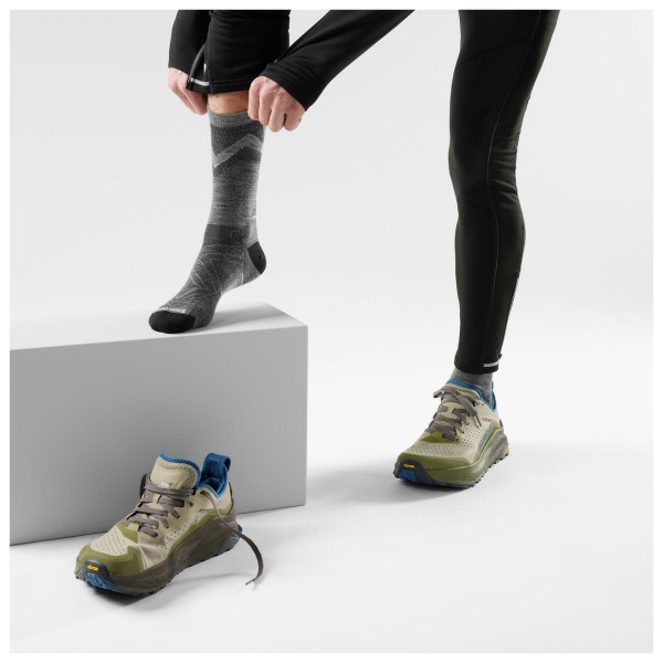 Smartwool - Performance Run Zero Cushion Mid Crew Pattern - Loopsokken