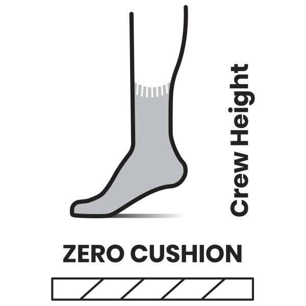 Smartwool - Women's Athlete Run Print Crew - Calcetines de running