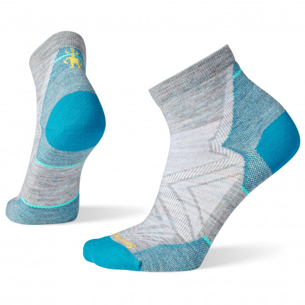 Smartwool Run Zero Cushion Mid Crew Calzini Unisex - Traspiranti, Senza Imbottitura, Comodi Per Sport E Tutti I Giorni