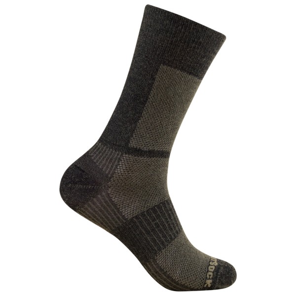 Wrightsock Calze Running Coolmesh II Crew – Nero, Taglia XL, Traspiranti E Ad Asciugatura Rapida