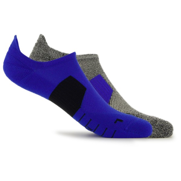 Nike - Multiplier Running No-Show Socks (2 Pair) - Calze da running