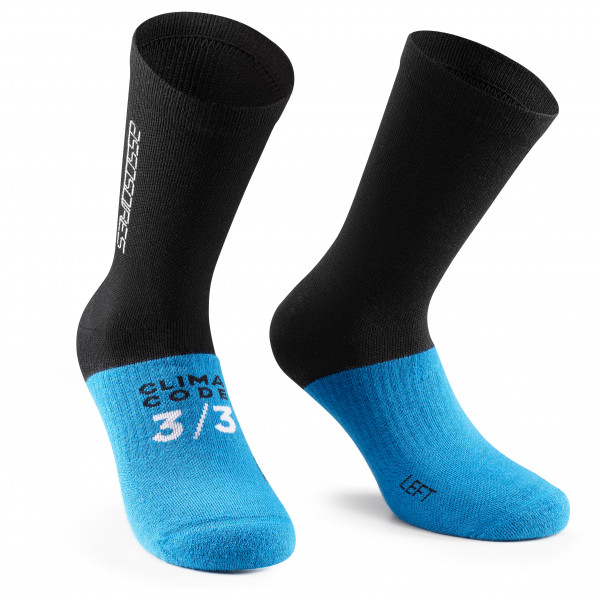Chaussettes vélo / cyclisme Jaune Flou