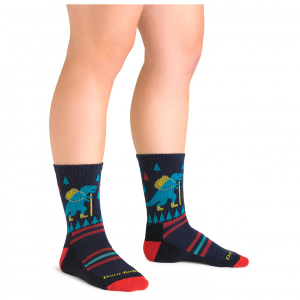 Darn Tough - Kid's Ty-Ranger-Saurus Micro Crew Lightweight Cshn - Calcetines multifuncionales