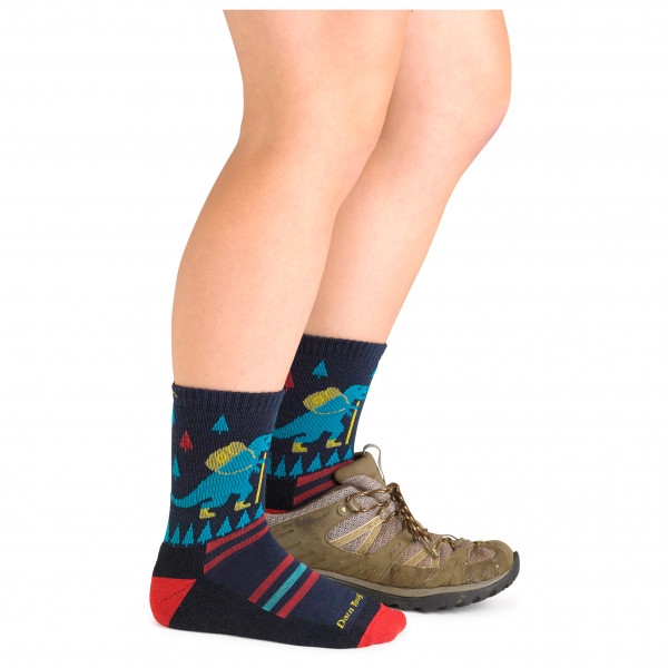 Darn Tough - Kid's Ty-Ranger-Saurus Micro Crew Lightweight Cshn - Calcetines multifuncionales