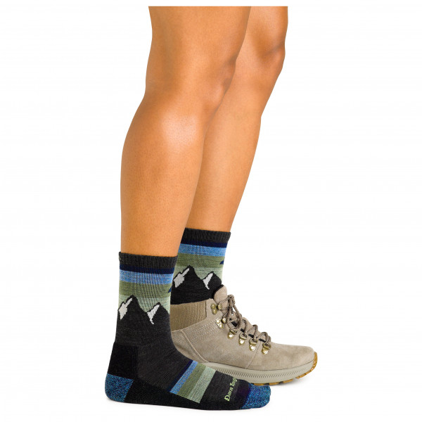 Darn Tough - Women's Sunset Ledge Micro Crew Lightweight Cushn - Vandresokker