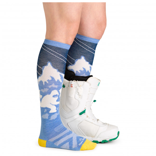 Darn Tough - Women's Yeti Over the Calf Lightweight - Calcetines de esquí