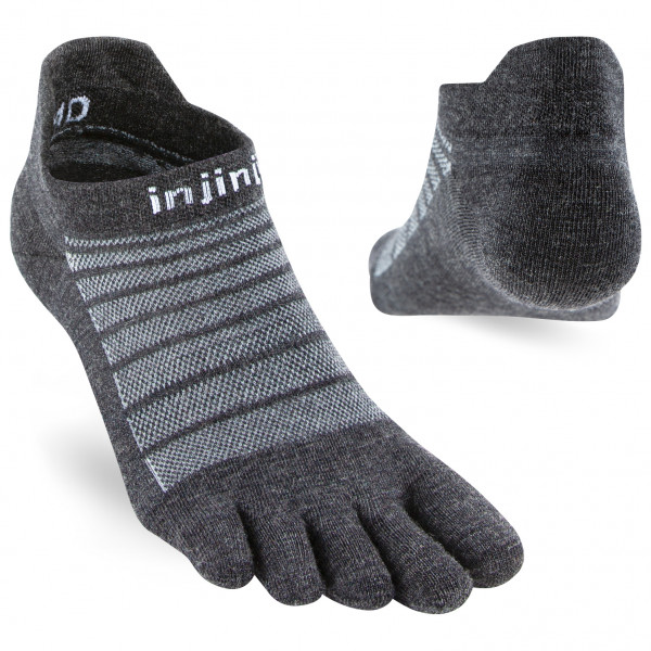 Injinji - Run Lightweight No Show Wool - Loopsokken