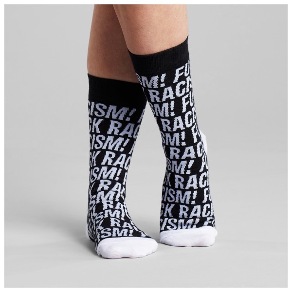DEDICATED - Socks Sigtuna Fuck Racism Pattern - Multifunctionele sokken