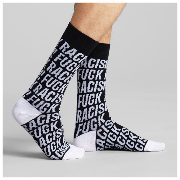 DEDICATED - Socks Sigtuna Fuck Racism Pattern - Multifunktionelle sokker