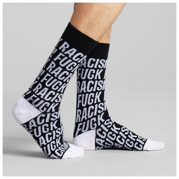DEDICATED - Socks Sigtuna Fuck Racism Pattern - Multifunktionelle sokker