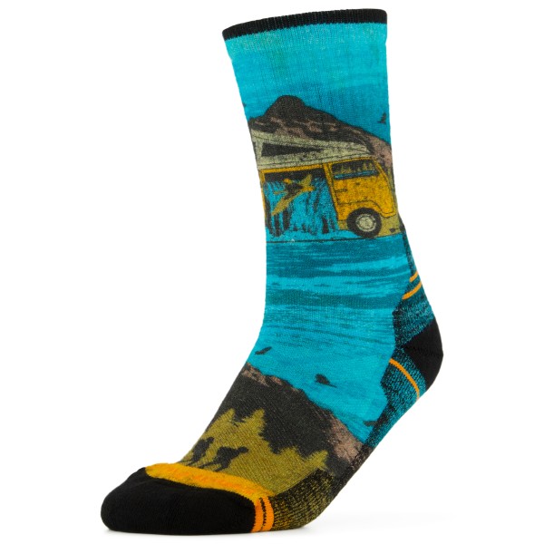 Smartwool - Hike Light Cushion Great Excursion Print Crew - Wandelsokken