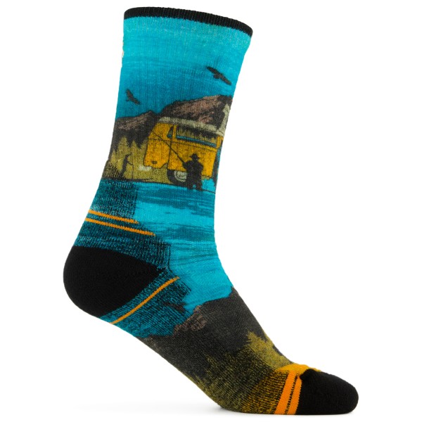 Smartwool - Hike Light Cushion Great Excursion Print Crew - Wandelsokken