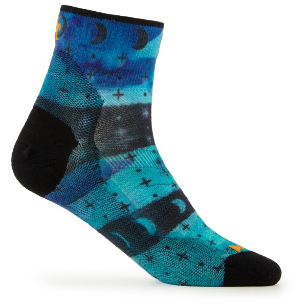 Smartwool - Women's Bike Zero Cushion Celestial Print Ankle - Cykelstrumpor