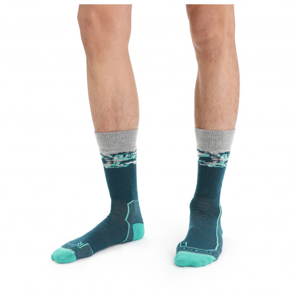 Icebreaker - Hike+ Medium Crew Sedimentary - Walking socks