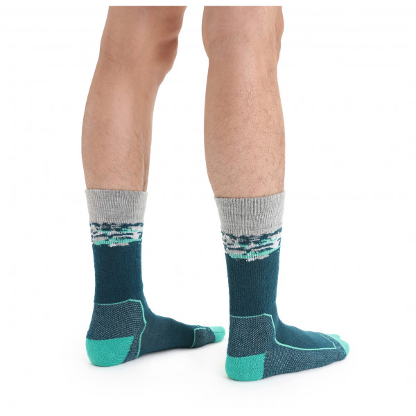 Icebreaker - Hike+ Medium Crew Sedimentary - Walking socks