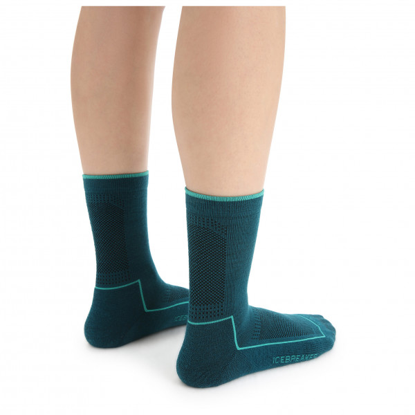 Icebreaker - Women's Hike Cool-Lite 3Q Crew - Vandresokker