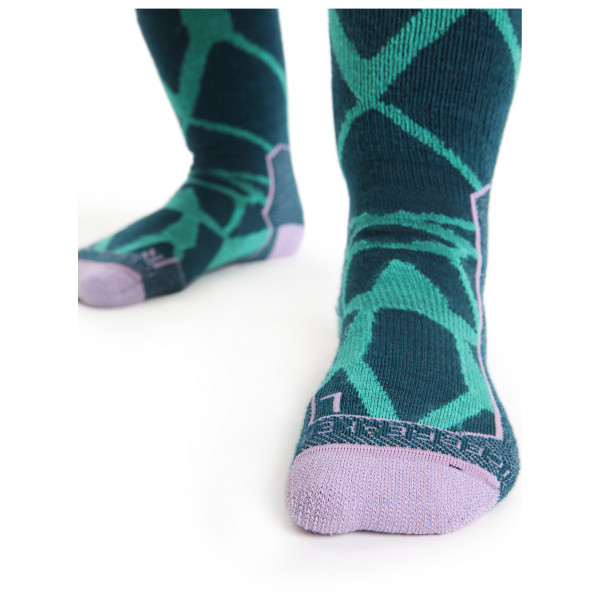 Icebreaker - Women's Hike+ Medium Crew Fractured Landscapes - Wandelsokken