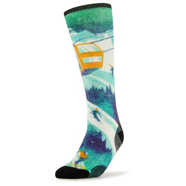 Smartwool - Ski Zero Cushion Ski Day Print OTC - Calcetines de esquí