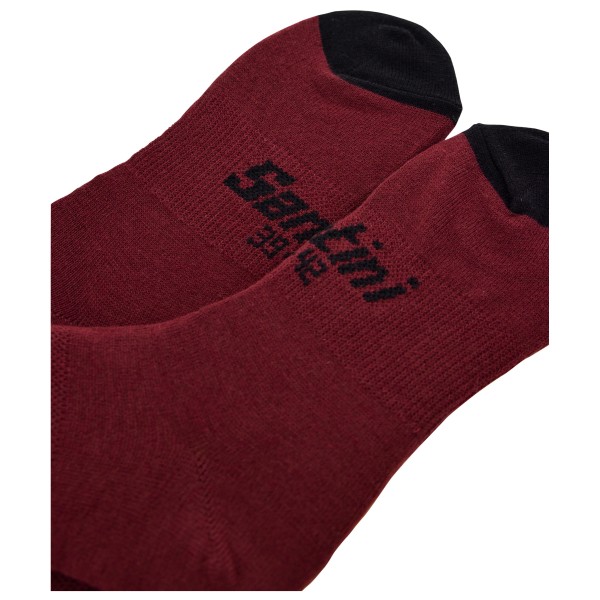Santini - Riga Wool High Profile Socks - Calcetines de ciclismo