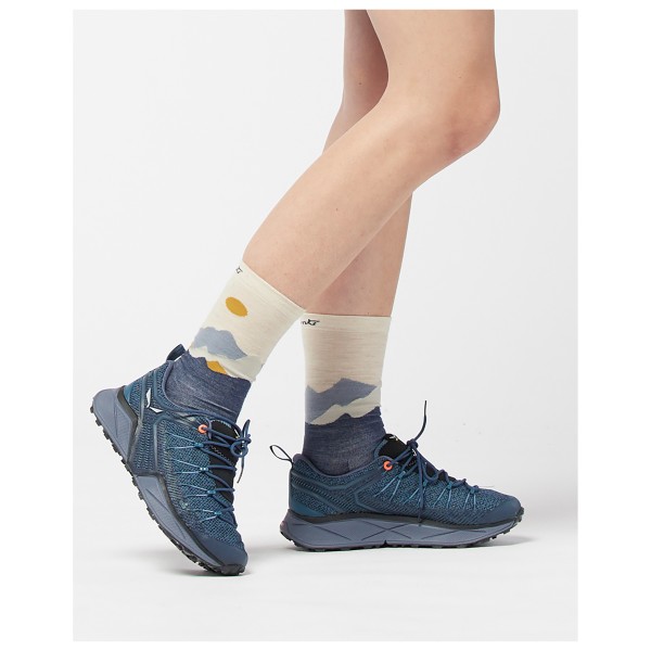 LaMunt - Women's Martha Illustration Sock - Merinosokker