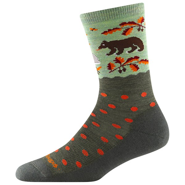 Darn Tough - Women's Wild Life Crew Lightweight with Cushion - Multifunctionele sokken