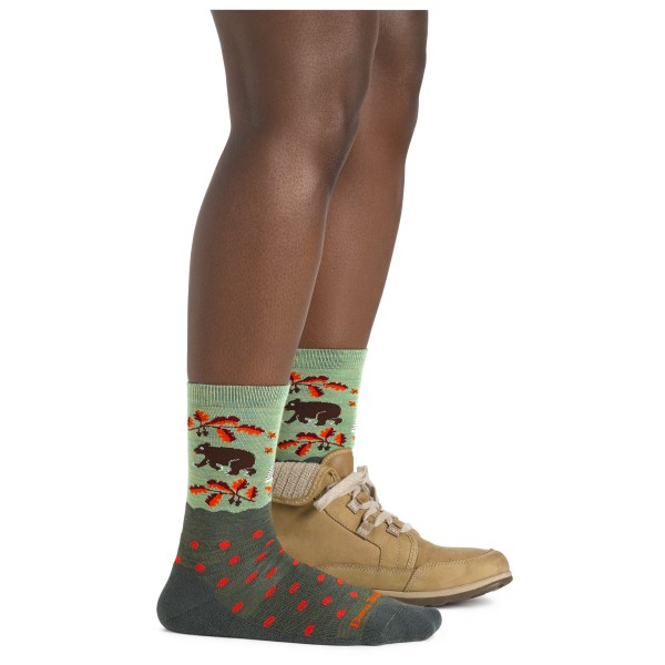 Darn Tough - Women's Wild Life Crew Lightweight with Cushion - Multifunctionele sokken